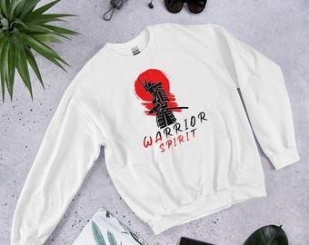 Samurai Warrior Sweatshirt: Japanese Anime Pullover