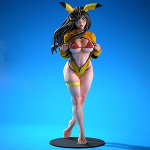 Pikamour Waifumon Scale 1/10 or 75mm 3D Printed Kit