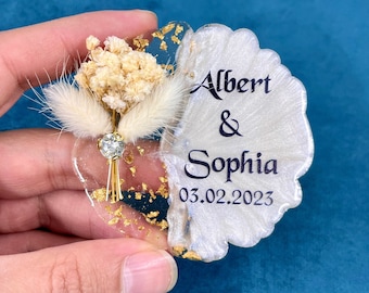 Hochzeit Gastgeschenke, Personalisierte Kühlschrankmagnete, Hochzeit Gastgeschenke, Brautdusche Gastgeschenke, Geburtstag Gastgeschenke, Save the Date, Massenbevorzugung