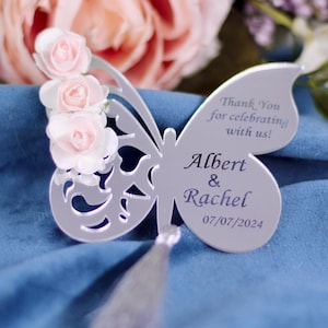 Wedding Favor for Guests, Butterfly Mirror Magnet, Wedding Adult Favors, Quinceanera Sweet 16 Party Favors, Bridal Shower Favor