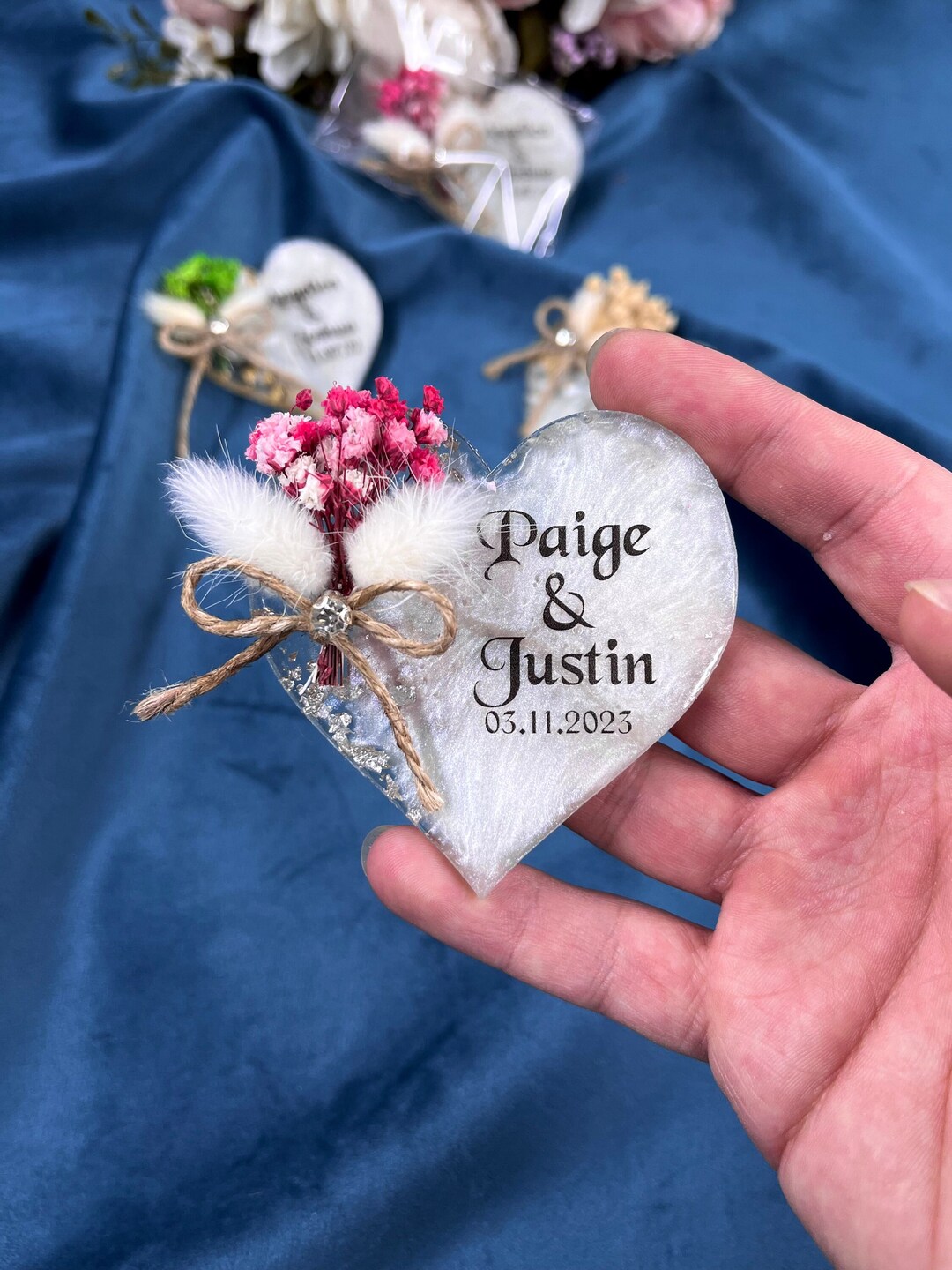 Personalized Wedding Fridge Custom Heart Wedding Favors, Party Favors in Bulk, Wedding