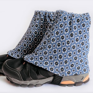 Lightweight Gaiters for Hiking Boots, Boot Cuffs, Over Boot Sock Saver, Sock Protector, Gift for Hiker, Running Trail Gaiter, Boot Protector