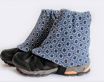 Leichte Gamaschen für Wanderschuhe, Stiefelmanschetten, Über-Boot-Sockenschoner, Sockenschutz, Geschenk für Wanderer, Laufweggamasche, Stiefelschutz