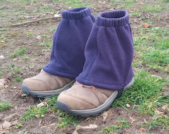 Leichte Gamaschen für Wanderschuhe, Stiefelmanschetten, Über-Boot-Sockenschoner, Sockenschutz, Geschenk für Wanderer, Laufweggamasche, Stiefelschutz