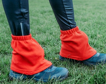 Leichte Gamaschen für Wanderschuhe, Stiefelmanschetten, Über-Boot-Sockenschoner, Sockenschutz, Geschenk für Wanderer, Laufweggamasche, Stiefelschutz