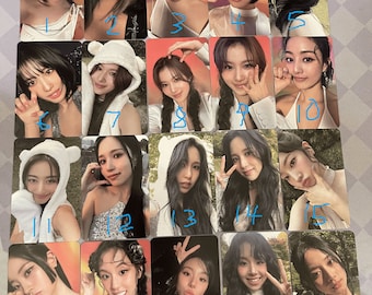 Buy Official TWICE With You-th Photocards Online in India - Etsy