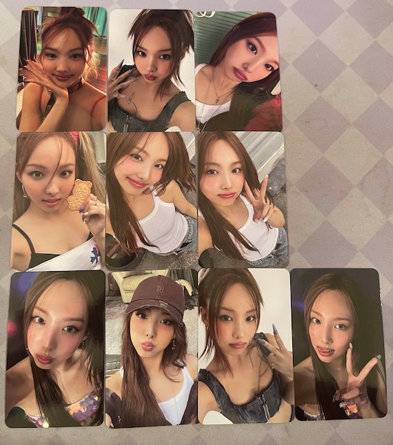 NAYEON 2nd Mini Album [NA] Official Photocards and Postcards - Etsy