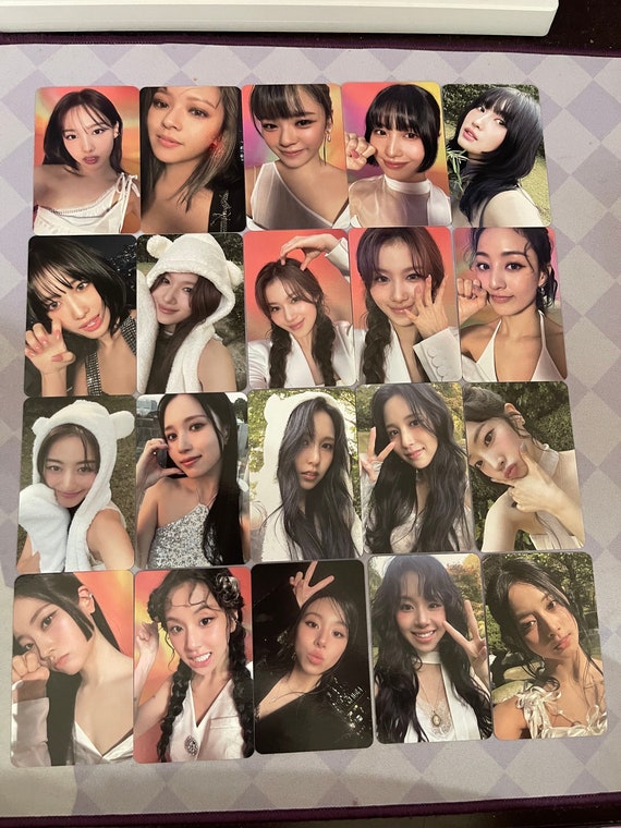 twice with you-th インガ サノク トレカ 9枚 Buy Official TWICE With You-th Photocards Online in India - Etsy