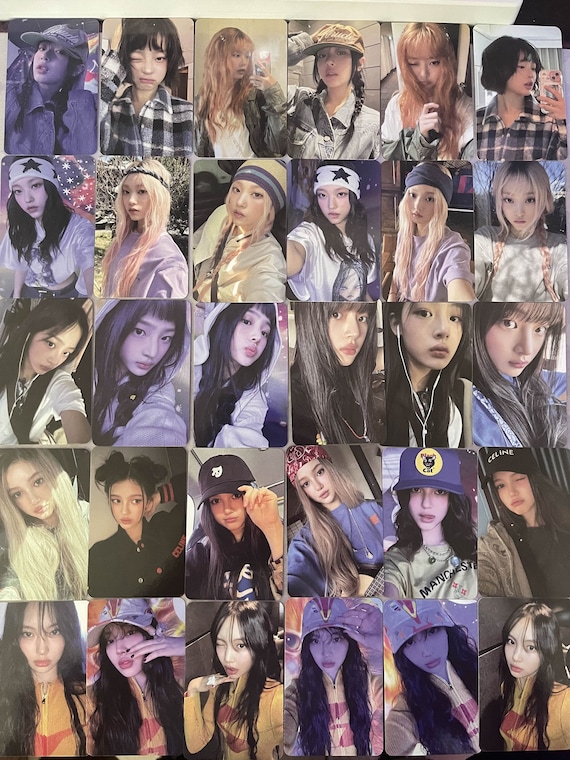 Official Newjeans Supernatural NJ X Murakami Weverse Photocards - Etsy