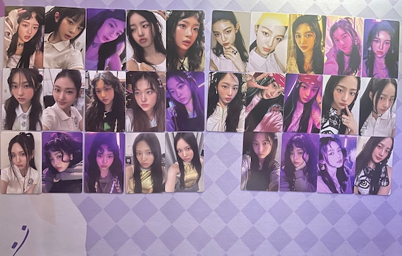 Official Newjeans [get Up] Bunny Beach Bag Photocards - Etsy