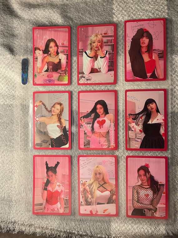 TWICE Formula of Love Preorder Bonus Photocards - Etsy