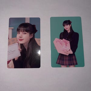 Jennie Kim Photocard - Etsy