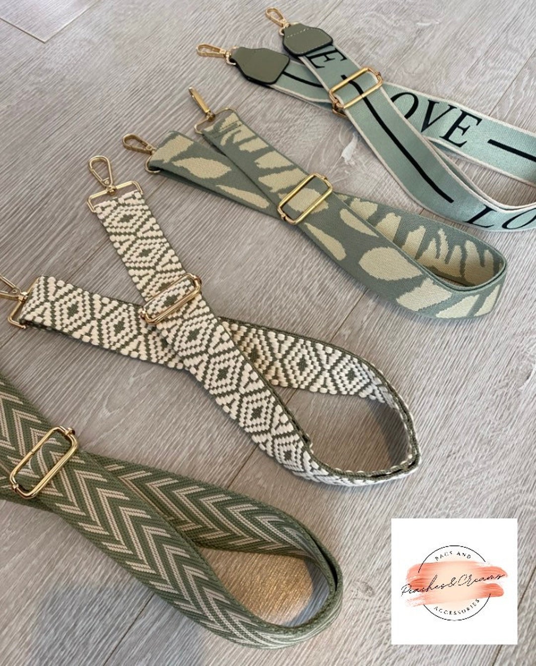 Sage Green Bag Straps Crossbody Strap Changeable Bag Strap Etsy UK