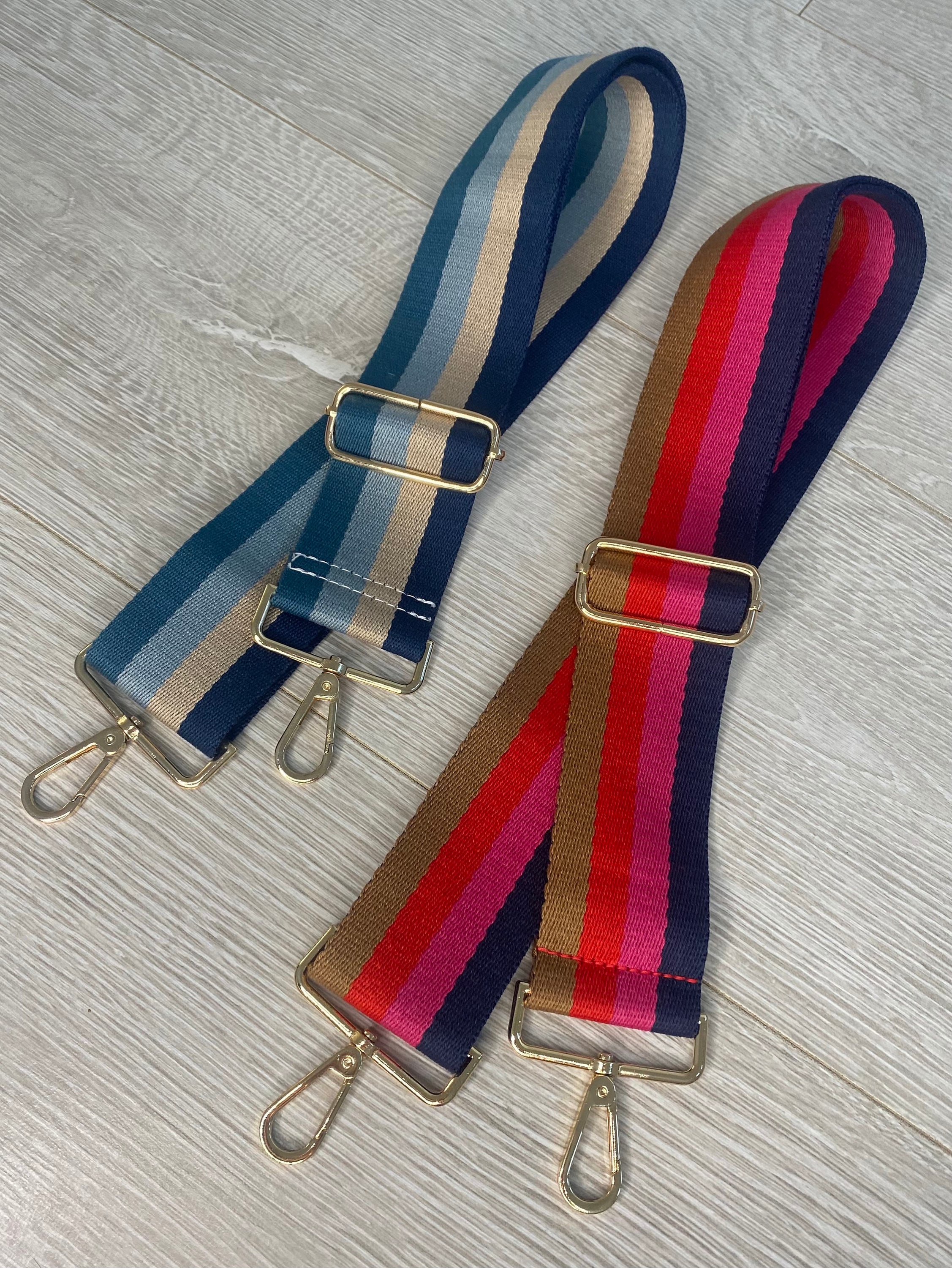 Striped Bag Straps Crossbody Strap Changeable Bag Strap Etsy UK
