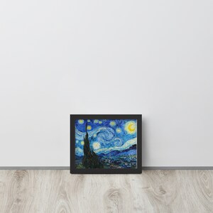 Starry Night - Van Gogh Framed Print