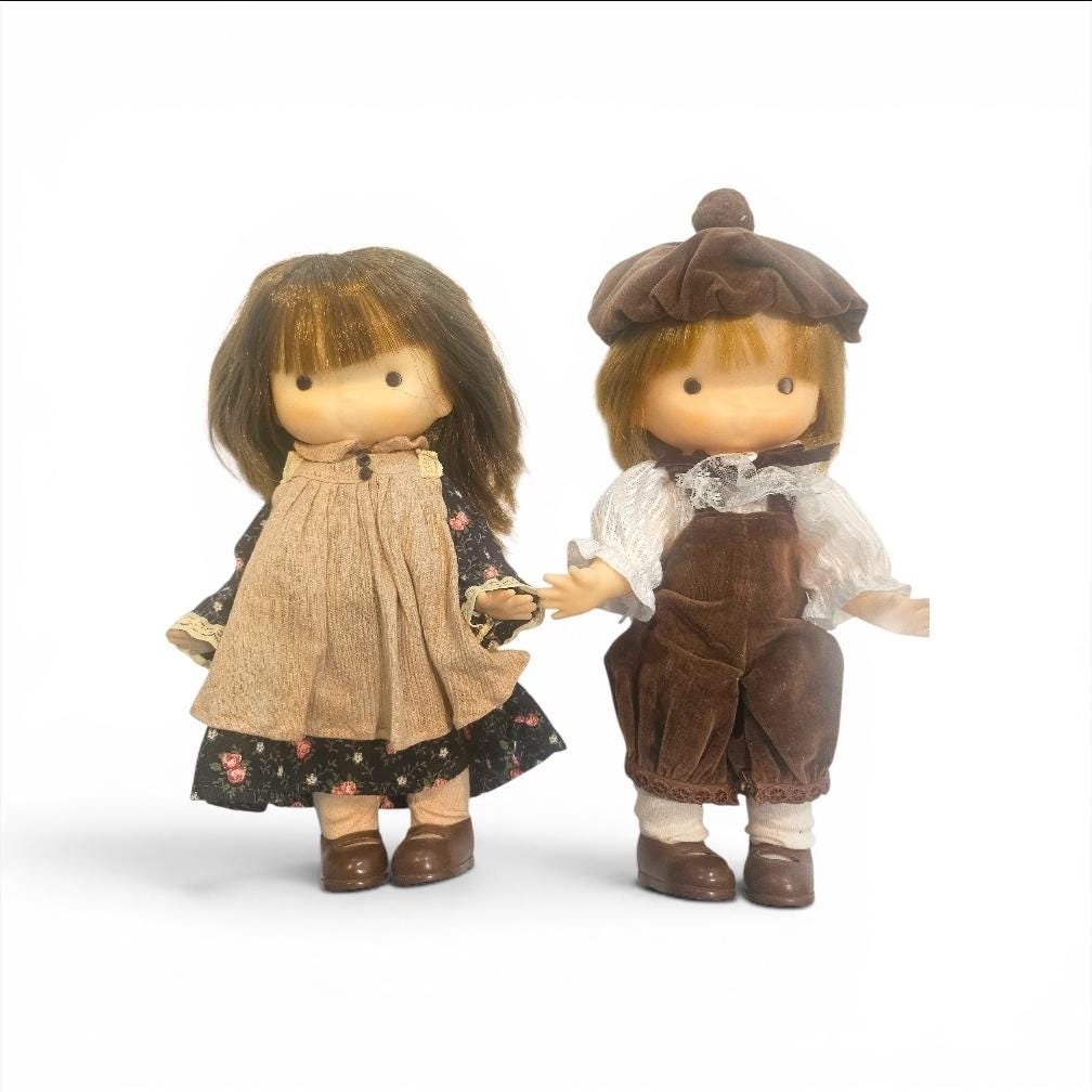 Vintage Vinyl Japqnese Sekiguchi Dolls - Etsy