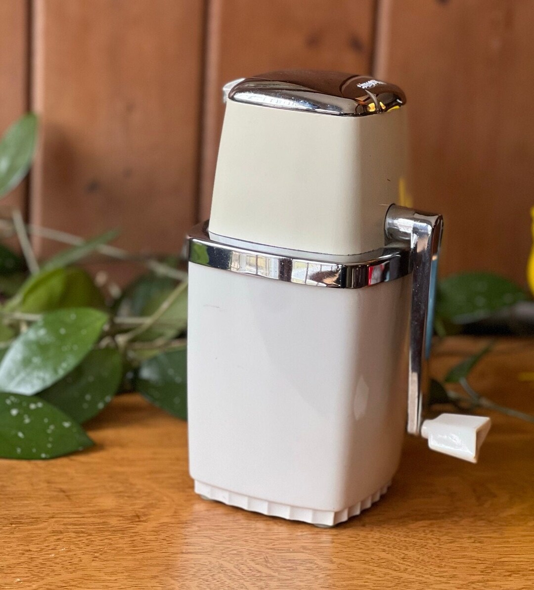 Table Top Swingaway Vintage Hand Crank Ice Crusher Etsy