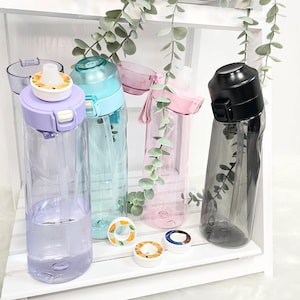 Air Up Water Bottle-650ml/Flavoured Water Bottle with Pods  UK Air Up  Water Bottle Taste Pod 650ml AIR Fruit Fragrance Flavored Water Bottle  (Raspberry-Lemon Pods 3 Pieces Pods Only) : : Sports