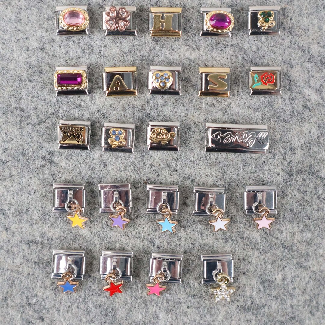 Custom Engraved Heart Charm For Italian Charm Bracelets | Personalised Stainless Steel Gift 12 thumbnail image