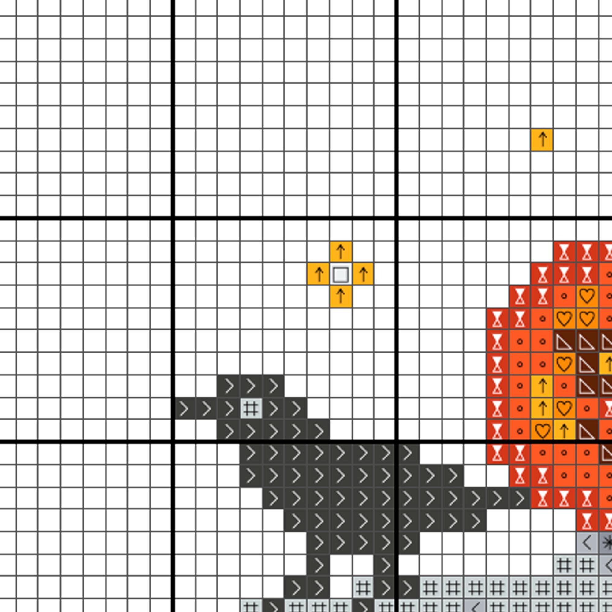 Pumpkin Cat Cross Stitch Pattern: Funny Jack O Lantern (PDF) - Etsy