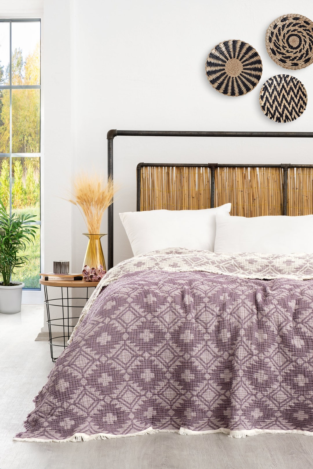 Muslin blankets king size sale