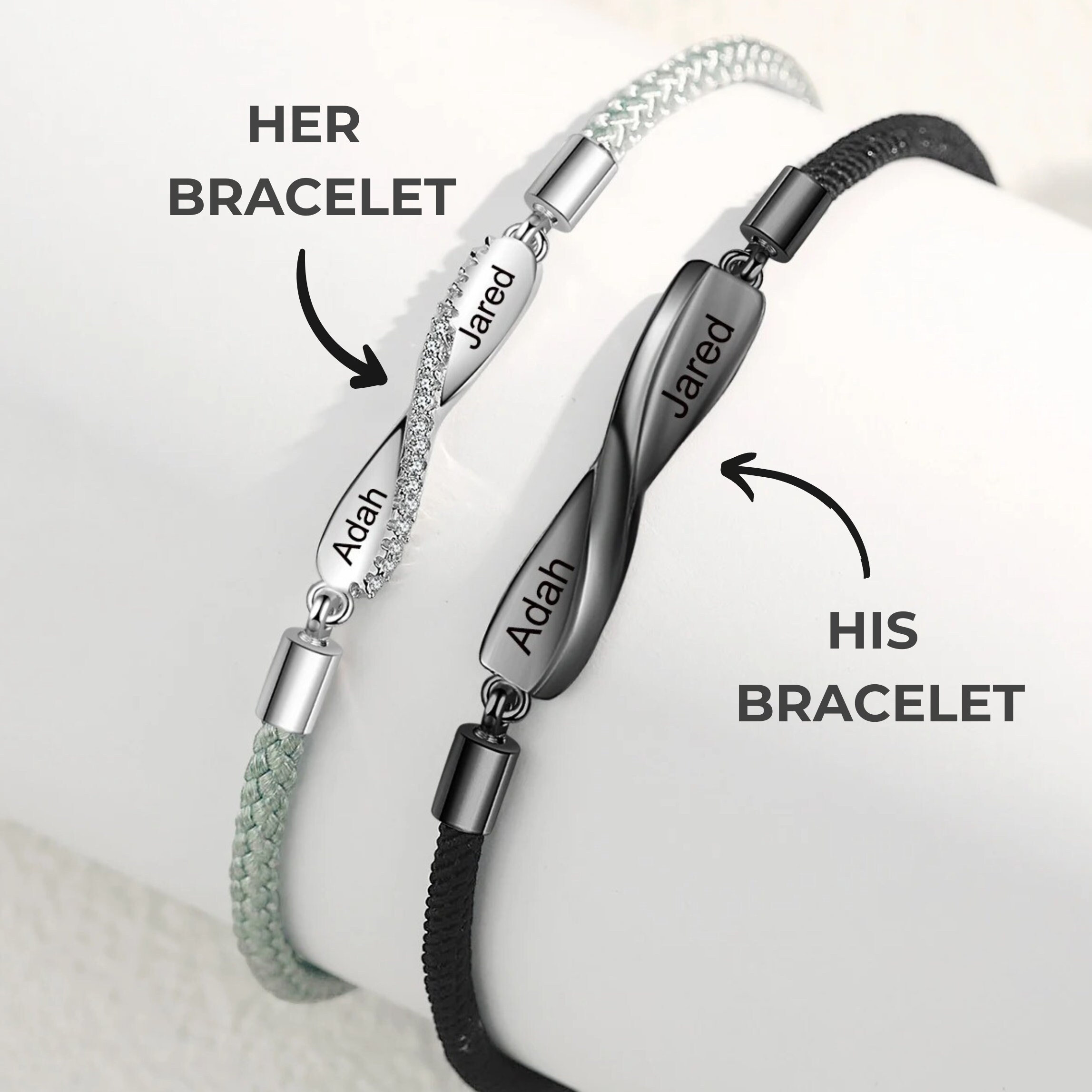 Matching Bracelet Distance Bracelets For Couples Meaning Jewelry