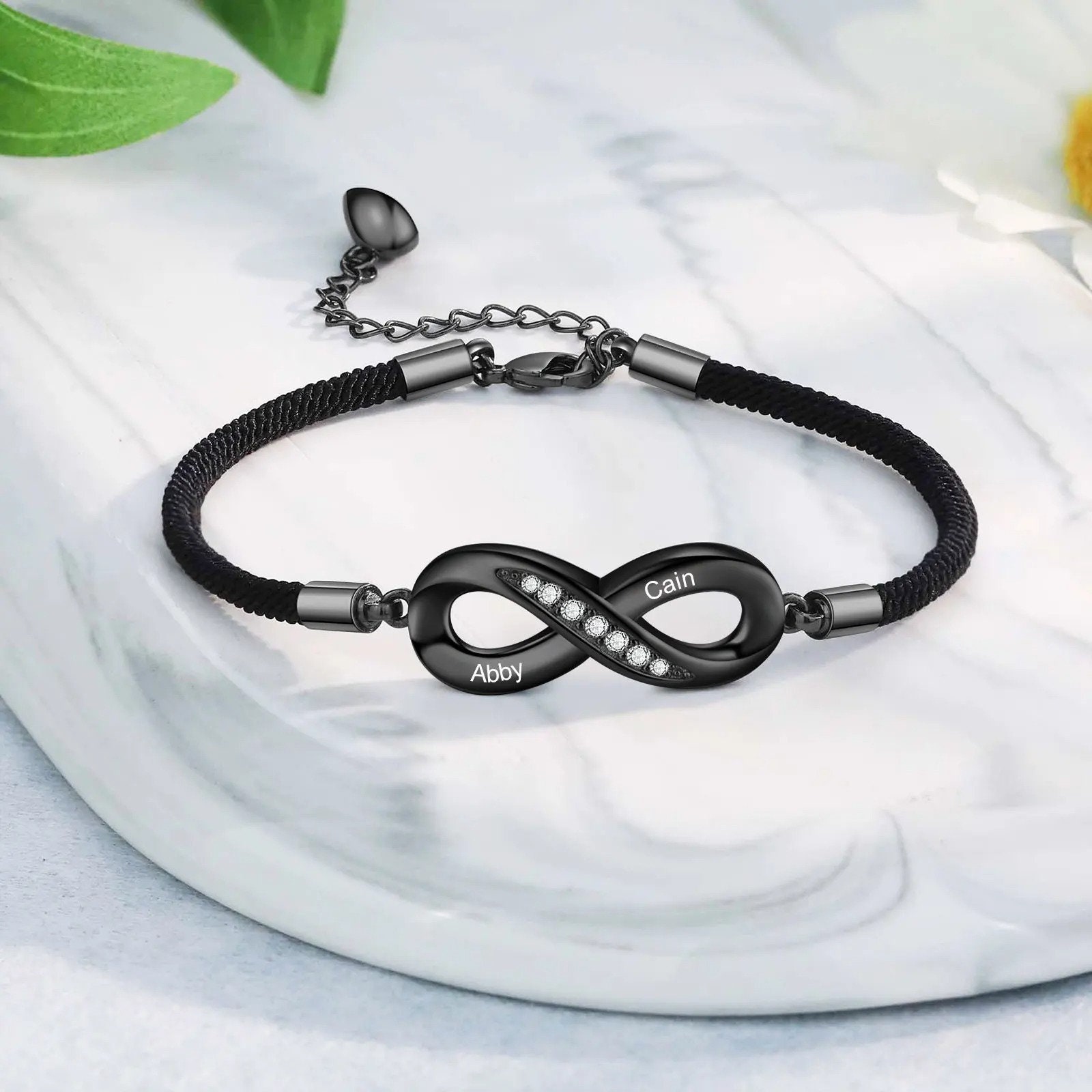 2 pezzi Set di braccialetti magnetici per coppie - SHEIN ALIA