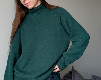 100%カシミヤセーター – ニットカシミヤタートルネック | ハイネックカシミヤレディースジャンパー | ミニマリストスタンドカラーセーター