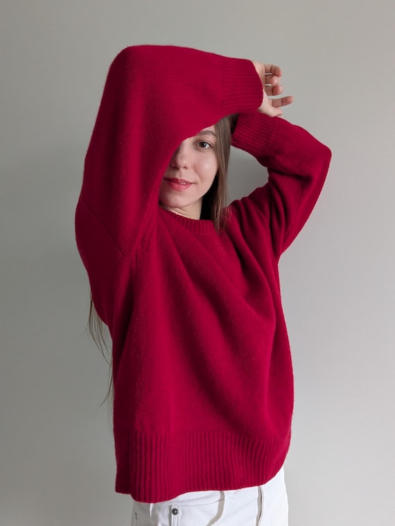 100% Cashmere Sweater for Women – Cozy Fall Winter Pure Cashmere Sweater | Soft Warm Cashmere Pullover | Minimalist Crew Neck Knit Jumper