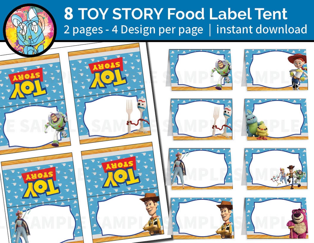 Toy Story Food Labels Free Printables Printable Word 45 OFF