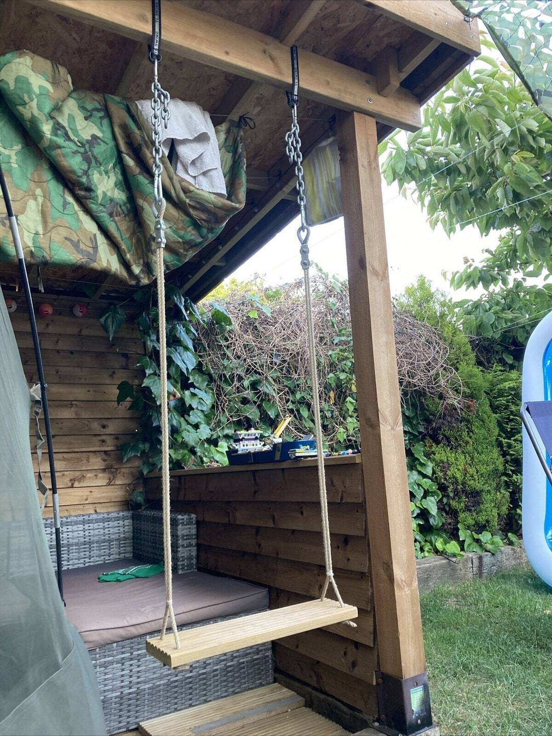 D.I.Y Tyre Rope Swing Kit Heavy Duty Outdoor Tree Rope Swing Etsy