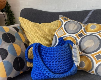 Chunky Crochet Bag Pattern (Danish) Beginner-friendly, Digital pattern + Instant download