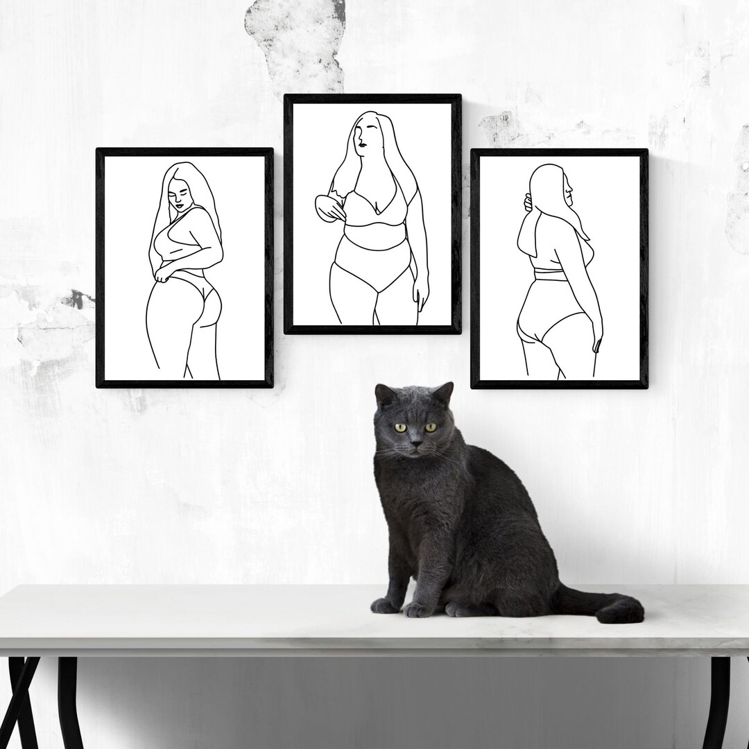 Female Calligraphy, Nude Calligraphy, Female Calligraphy, Women Line ...