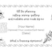 Custom Quilt Label Template PDF, Printable Black and White Quilt Label ...