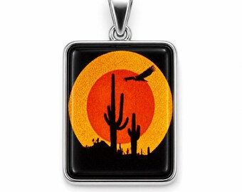 Fun Picture Doublets Pendant Sterling Silver Pendant For Jewelry
