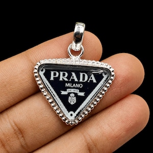 Prada Triangle Charm - Etsy