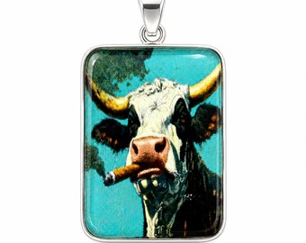 Fun Picture Doublets Pendant Sterling Silver Pendant For Jewelry