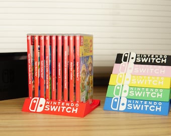 Nintendo Switch Spielehalter für Nintendo Switch 3D Druck/Platz für 10 Nintendo Switch Spiele/ Farbvariation möglich!