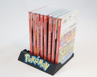 Pokemon Spielehalter für Nintendo Switch 3D Druck/Platz für 10 Nintendo Switch Spiele/ Farbvariation möglich!