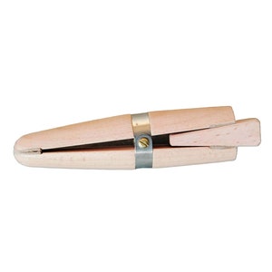 Small 5&quot; Wooden Ring Clamp with Wedge for Jewelry Craft and Polishing