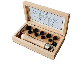 Ring Setter Clamp: Stone Setting Jewelry Tool with Derlin Collets