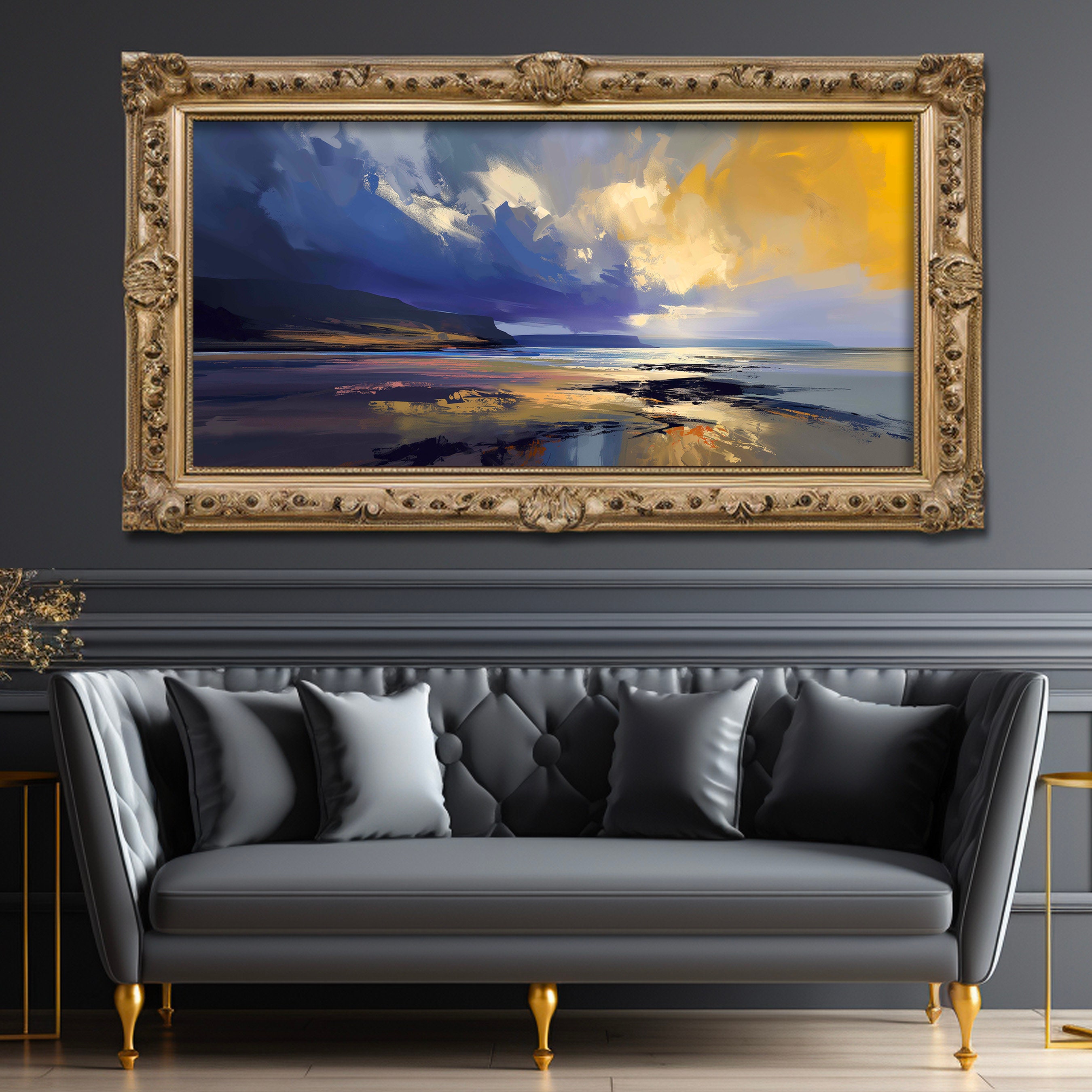Donegal Beach Giclée Print, Art Prints Donegal Ireland, Irish Landscape ...