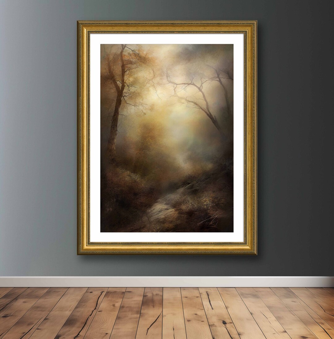 Rustic Lake District Prints, Lake District Landscape Oil Paintings