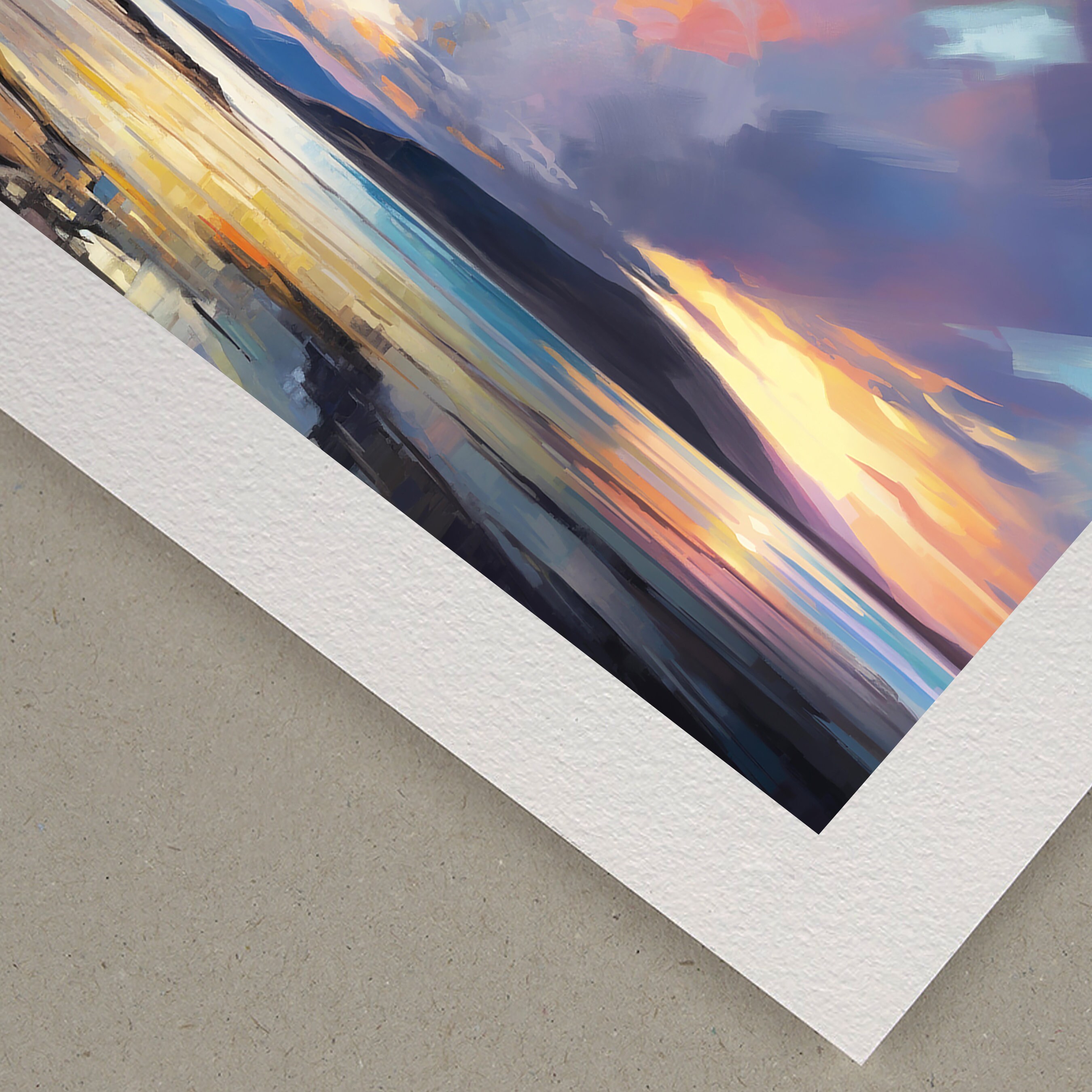 Oil Paintings of Ireland, Donegal Landscape Giclée Print, Art Prints ...