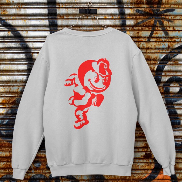 Brutus Buckeye Sweatshirt, Buckeye Sweatshirt, Buckeye Gear, Ohio State Sweatshirt, OSU Sweatshirt, OSU Crewneck, Buckeye Crewneck, Buckeyes