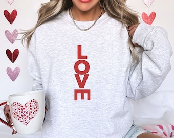Love Crewneck Sweatshirt, Valentine's Day Sweater