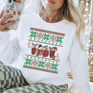 Maglione Natalizio Da Donna, Brutto, Divertente, Con Stampa - Foto 2