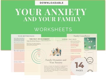Family History & Anxiety Relief – Printable Worksheet to Uncover the Origins of Your Stress (PDF Download)