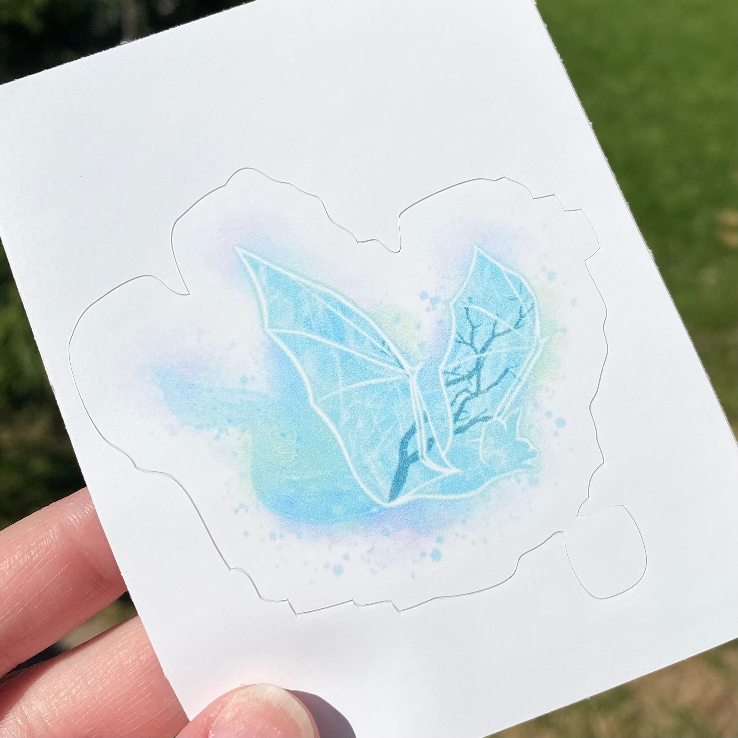 Bat Patronus Sticker Etsy