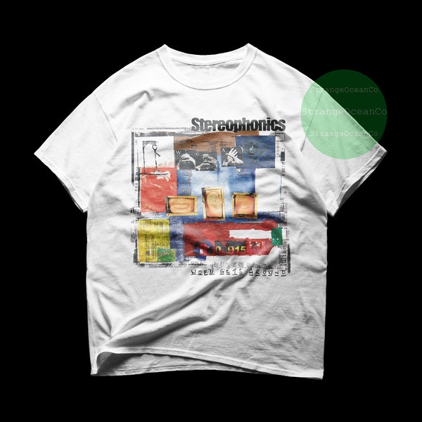 Limited Stereophonics T-Shirt - Word Gets Around Album Tee